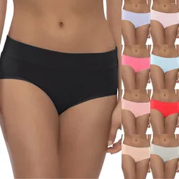 Women's Panties Cotton Sexy Underwear Plus Size Fashion Soft Breathable Girls Briefs Seamless Underpants Female Lingerie