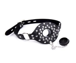 Open Mouth Gag O Ring Gags Stopper BDSM Bondage Gear with Removable Cover Restraints Adult Games Sex Toys for Women gn2224020362684856