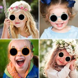 Sunglasses 2023 Childrens Colours Cartoon Animal Shape Fashion Round Girls Boys Cute Sunglasses UV 400 Protection Kids Polarised Sunglasses