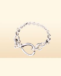 NEW Chunky Infinity Knot Chain Bracelet Women Girl Gift Jewellery for Pandroa 925 Sterling Silver Hand Chain bracelets with Original2889932