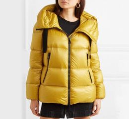 Women winter jacket fashion women down jacket high quality Yellow Pink down parkas coats winter casual outdoor Parkas womens warm 1093700