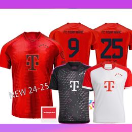 KANE MUSIALA 23 24 25 soccer jerseys BAYERN SANE KIMMICH MUNICH MULLER DAVIES COMAN 2023 2024 2025 football shirt GORETZKA GNABRY MINJAE Men Kids kit set uniform