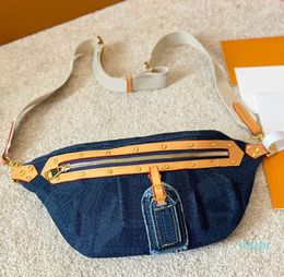 Designer -Pack Waist Belt Bumbag Bag Women Denim Bumbags Classic Multifunction Large Capacity Beltbags