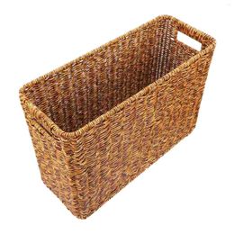 Storage Bottles Dirty Clothes Wicker Basket Kids Toy Organizer Bins Decorative Bread Display