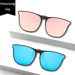 Sunglasses Fashion Trend Clip Style Polarized Nearsighted Glasses Night Vision Dedicated Clips Driving