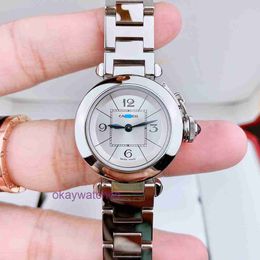 Cartre Luxury Top Designer Automatic Watches 38 Section Discount 27mm W3140007 Quartz Womens Watch with Original Box