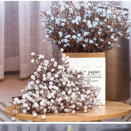 Decorative Flowers Artificial Babys Breath Fake Decoration Gypsophila Floral For Home Indoor Outdoor Wedding Garden Decor