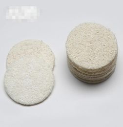 Natural Loofah Facial Pads Loofah Disc Makeup Remove Exfoliating Face Loofah Pad Small Size Luffa Loofa LX59156044486