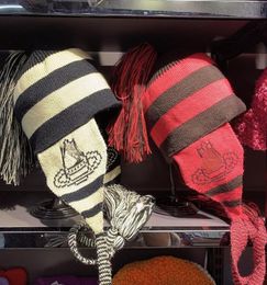 Saturn Beanie for Women and Men Knitting Woolen Hat Winter Earflaps Skull Caps5217916