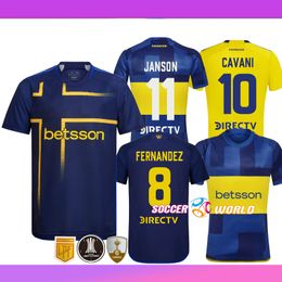 2024 Boca Juniors Soccer Jerseys 3rd VARELA ZEBALLOS VILLA 24 25 CABJ Camisa de Futebol Football Shirt Home Away White Third Yellow MARADONA ROMAN football uniform