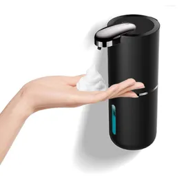 Liquid Soap Dispenser 380ml Automatic Wall Mounted Touchless Foam USB Charging Infrared Sensor For Bathroom Kitchen