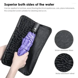 Storage Bags Protable Water Absorption Umbrella Cleaning Cloth Covers Bag Organiser