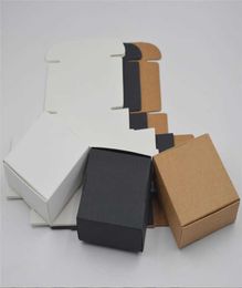50Pcslot Vintage Kraft BoxCardboard Handmade Soap BoxWhite Craft Paper Gift BoxesBlack Packaging Jewellery Box4605713