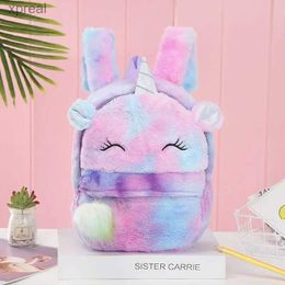 Sırt çantaları yeni kadın peluş sırt çantası sevimli ve şık kürk backpack kız seyahat sırt çantası çocuk okul çantası çocuk hediye backpack wx