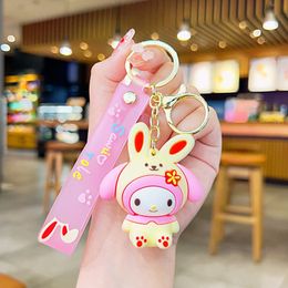 Fashion Cartoon Movie Character Keychain Rubber And Key Ring For Backpack Jewellery Keychain 53012