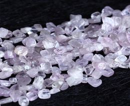 Discount Whole Natural Genuine Purple Pink Kunzite Spodumene Nugget Loose Beads Form 810mm Fit Jewellery 16quot 053452085920