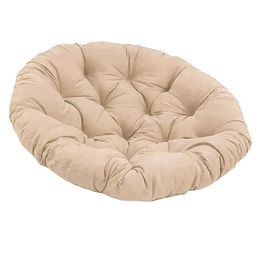 1pc Waterproof Chair Rocking Hanging Basket Papaya Round Cushion 60x60 Cm Home Textile Accessories 240508