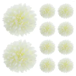 Decorative Flowers Simulation Flower Head Party Artificial Flowersation Chrysanthemum