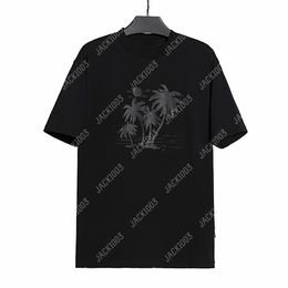 Palm Tree PA 24SS Summer Letter Printing Logo T Shirt Boyfriend Gift Loose Oversized Hip Hop Unisex Short Sleeve Lovers Style Tees Angels 2161 FKJ