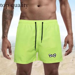 Mens Fashion Shorts Beach Pants Leather Shorts Skull Rabbit Animal Print Psyyyy Bunny Surf Shorts Quick Dry European And American Style 483
