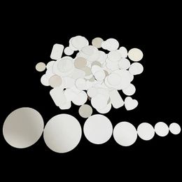 50pcs Wholesale 20mm 25mm 30mm 50mm 65mm 70mm Round Metal Sublimation Blank Insert Plates 240508