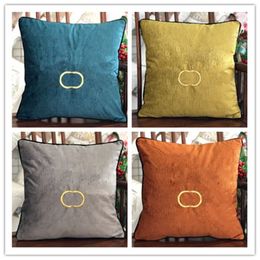 Designer Decorative Pillow Luxury Cushion With Core Size 45*45CM For Home Decorate Bedding Room Chair Sofa Car Living Room Top Quality