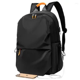 Backpack Large Capacity Backpacks Nylon Cloth Men Lightweight Travel Bags School Business Laptop Packbags Waterproof Q306