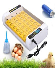 24 Egg Incubator Hatcher Automatic Turning Temperature Control US Plug250l2470115