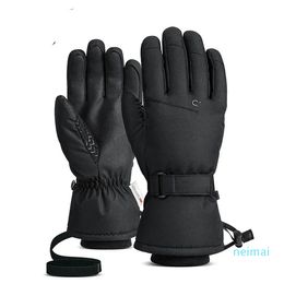 Five Fingers Gloves Men Women Winter Ski Gloves Waterproof Ultralight Snowboard Gloves Motorcycle Riding Snow Keep Warm Windproof