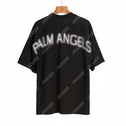 Palm PA 24SS Summer Letter Printing Mermaid Logo T Shirt Boyfriend Gift Loose Oversized Hip Hop Unisex Short Sleeve Lovers Style Tees Angels 2051 JLO