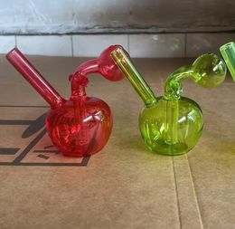 Glass RecyclerDab Rig tornado Water Bong Handmade Hookah Smoking Pipe Borosilicate Material Shisha With Joint Bowl