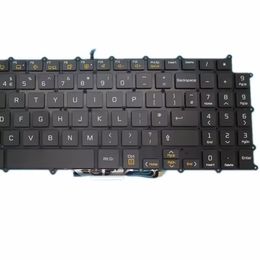 Laptop Keyboard For LG 15Z90N-V.AR52Y 15Z90N-VR50K 15Z90N-U.ARS5U1 15Z90N-R.AAS8U1 AAS9U1 United Kingdom UK Black With Backlit