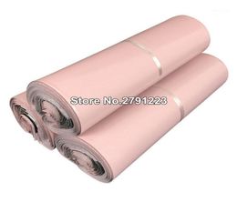 100Pcs 9 sizes Light Pink Courier Bag SelfSeal Adhesive Storage Bag Poly Plastic Envelope Mailer Postal Mailing Bags17995770