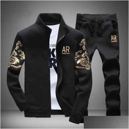 Mens Tracksuits Mens 2 Piece Sets Sports Suits Husband Sporting Fitness Tracksuit Set Plus Size Fashion Casual 9xl Clothing for Men Dhxbg HH9Q
