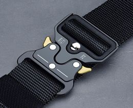 Tactical Belt New Nylon Army Belt Men Molle Military SWAT Combat Belts Knock Off Emergency Survival Belt Tactical Gear8990279