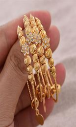 24K 4pcs Baby Bangles Ethnic Gold Color Dubai Bangles Kids Bracelet Luxury Bracelet Dubai Bangles Child Jewelry Birthday Present 24582112