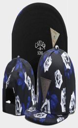 & Sons Rose metal logo Baseball Caps brand hip hop for men women bone cap snap back casquette Snapback Hats4908991