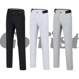 Men's Pants Mens spring and summer long pants breathable and quick drying elastic slim fitting mens tight pants Y240506