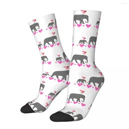 Men's Socks Mom - Elephant Harajuku Super Soft Stockings All Season Long Accessories For Unisex Gifts