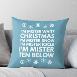 Pillow Snow Miser Throw Christmas Cases Sofa S Cover