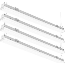 ANTLUX 4FT LED Strip Lights 50W - Dimmable 5000LM 4000K Integrated Linear LED Ceiling Light Fixture for Garage Workshop Basement Fluorescent - 110V