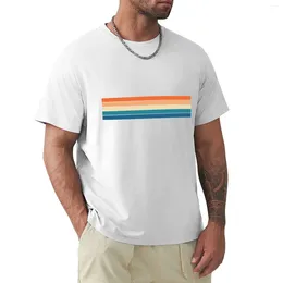 Men's Polos Vintage Classic Retro Stripes T-Shirt Aesthetic Clothes Edition Sports Fans Mens T Shirts Pack