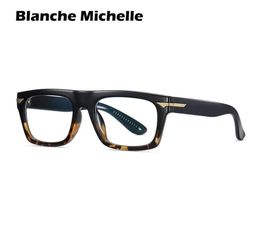 High Quality Square Mens Anti Blue Light Glasses For Computer Gaming Eye Glasses Frame Men Clear Optica Eyeglasses 2021 With Box6210311