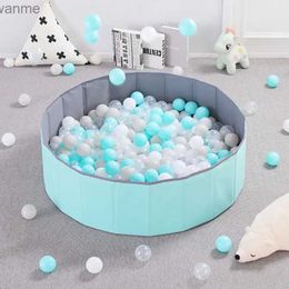 Bathing Tubs Seats Baby swimming pool foldable luminous ball pit ball for dry swimming pool ocean ball Playpen toy washable folding fence for children 100 * 30CM WX
