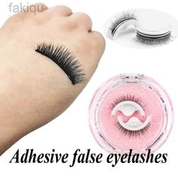 False Eyelashes False eyelashes can be reused with adhesive. Full length eyelashes self-adhesive eyelashes with adhesive daily makeup tool direct delivery d240508