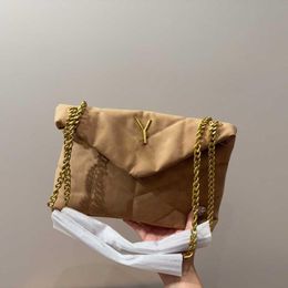 10A Fashion Suede Chain 231031 Lou Tote Fashion Underarm Designer Handbags Women Luxurys Messenger Bag Bag Handbag Y-shape Crossbody Ba Ovuf