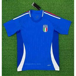 Mens Tracksuit Dry Fit Italian shirt Italys Soccer shirts SCAMACCA IMMOBILE CHIESA Football Shirts RASPADORI JORGINHO VERRATTI Maglia Italiana National Team Kit