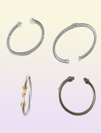 Jewellery Bracelets Men ed Pearl Bracelet Charm Women Plated Luxury Designer Head Fashion Versatile Platinum Wedding Gifts 5MM6435967039887