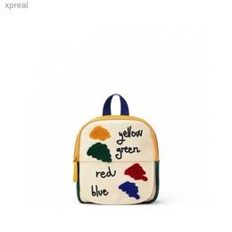 Mochilas Spring New Children School School Design Popular Boys and Girls Canvas Backpack Childrens Kindergarten Backpack School Bag WX