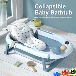 Bathing Tubs Seats AnGku 6-12 Month Folding Baby Bath - Safe Portable Bath Solution for Infants and Toddlers WX